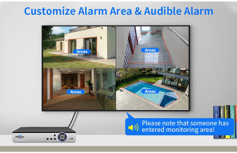 4K 8MP PoE IP Bullet Camera with Human Detection