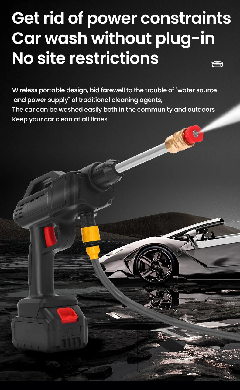 600W Cordless High Pressure Cleaner for Makita 18V Battery