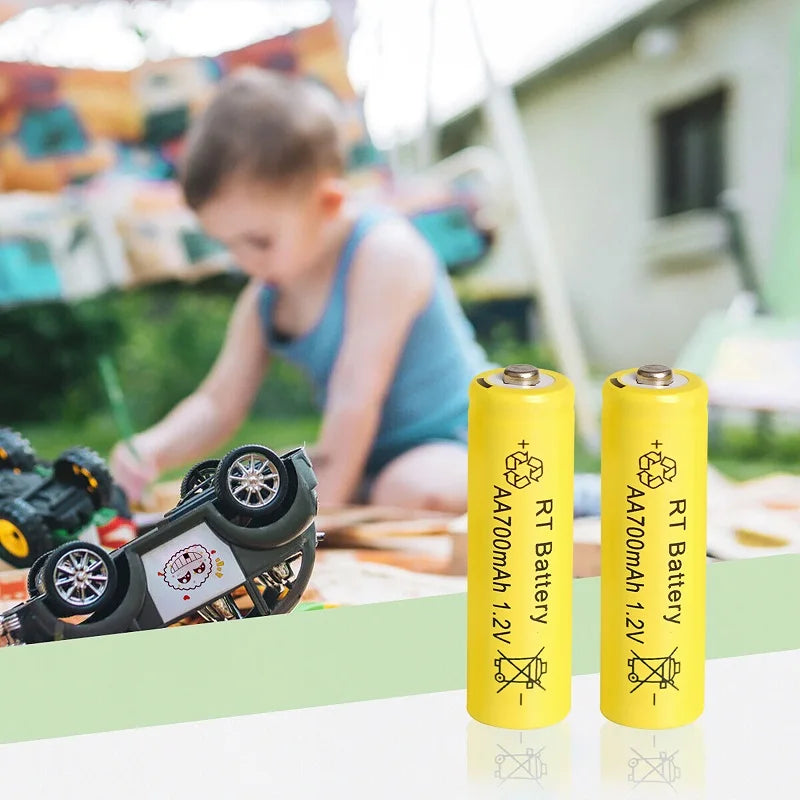 Baterias recarregáveis Ni-MH AA 1,2V 700mAh