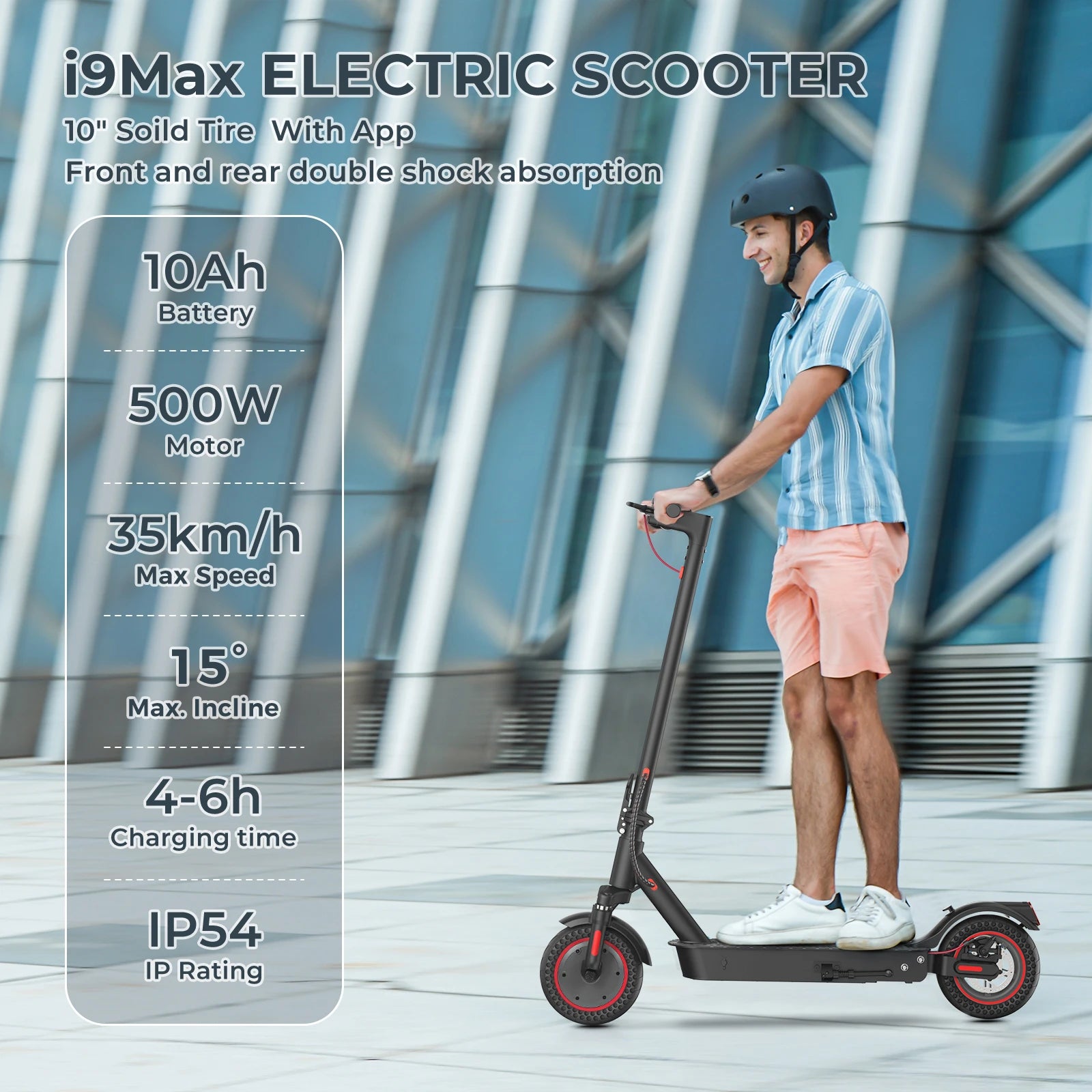 iScooter i9 Electric Scooter for Adults