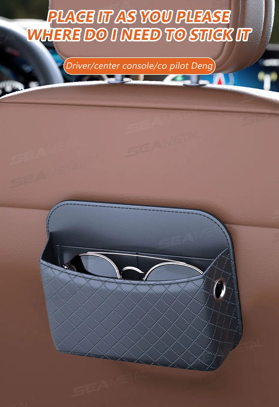 Car Seat Side Storage Bag Organizer