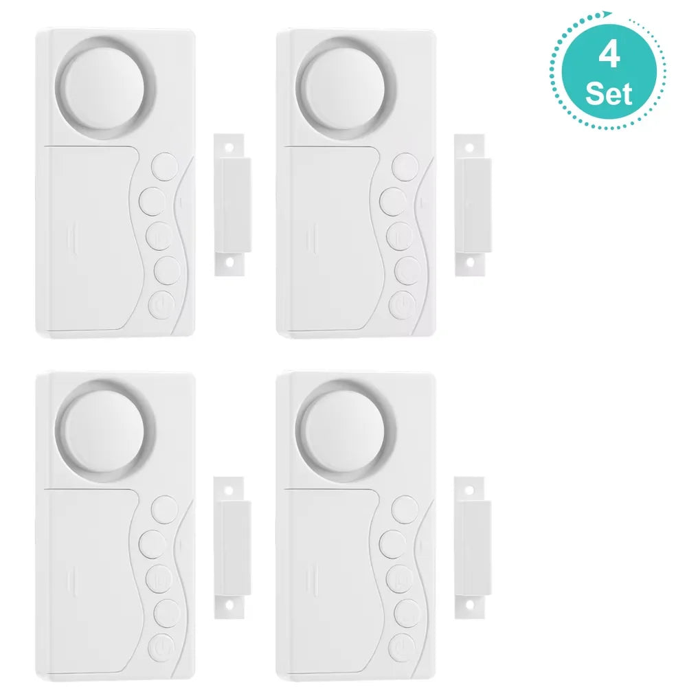 New Freezer Door Alarm with Delay 3/15/30/60 Seconds Adjustable Delay Refrigerator Alarm Wireless Door Open Ala