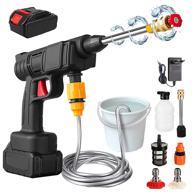 30Bar Cordless High Pressure Car Wash Gun
