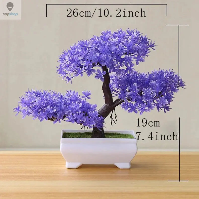Artificial Tree Bonsai Simulation Plants Pot Plants for Garden Table Home Room Bedroom Decoration Outdoor Fake Plant Ornaments Spy-shop.com