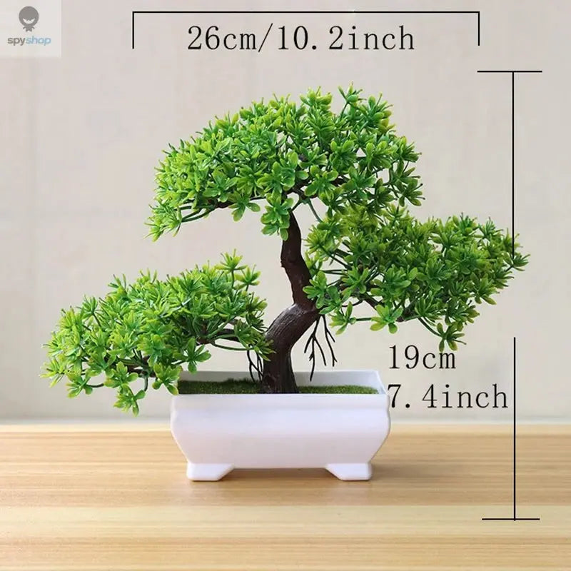 Artificial Tree Bonsai Simulation Plants Pot Plants for Garden Table Home Room Bedroom Decoration Outdoor Fake Plant Ornaments Spy-shop.com