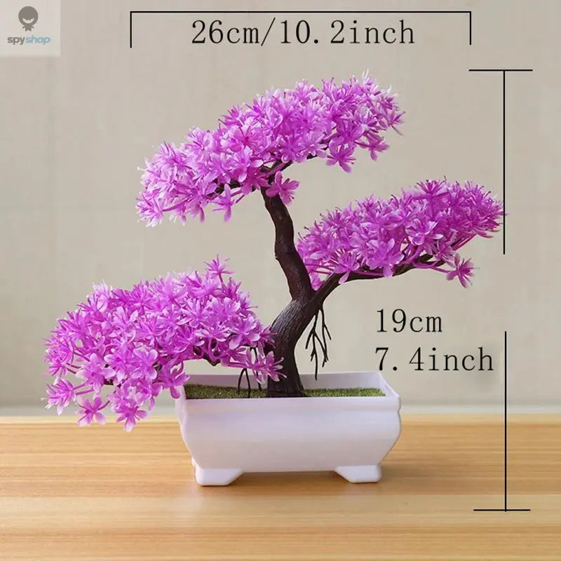 Artificial Tree Bonsai Simulation Plants Pot Plants for Garden Table Home Room Bedroom Decoration Outdoor Fake Plant Ornaments Spy-shop.com