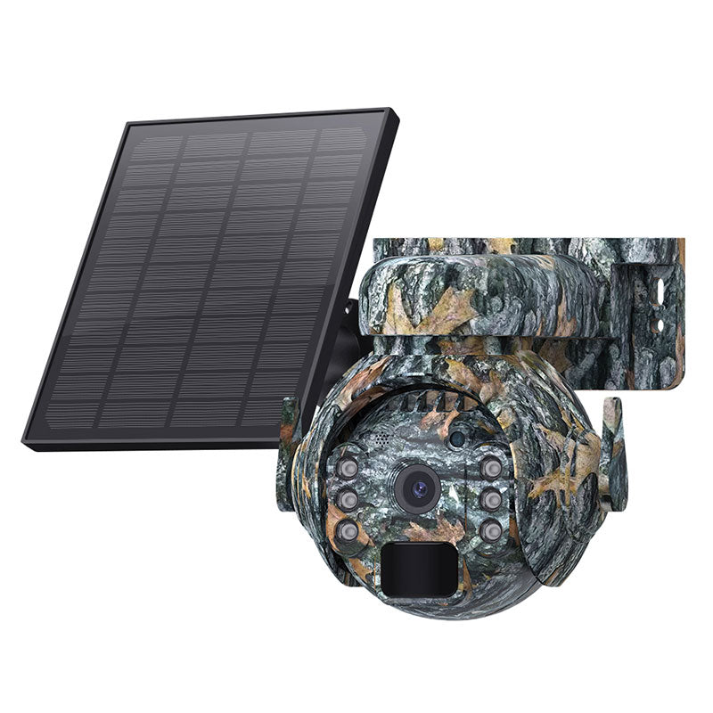 4G Solar Security Camera – Pan‑Tilt Outdoor Surveillance with 4MP HD and Night Vision