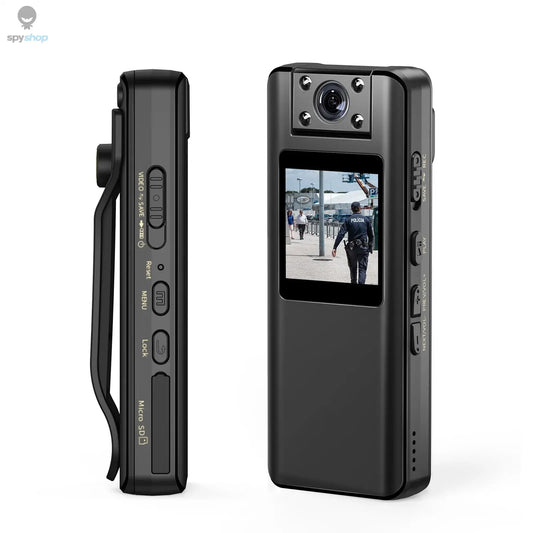 BOBLOV A22  Digital Mini Body Camera 1080P Sports DV HD Screen Magnetic Night Vision Small Camera Nanny Camcorder Police Spy-shop.com
