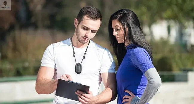 BOBLOV W4 Mini Body Camera 1080P HD 128GB, 2Hrs Recording Wearable Camera ,  Lightweight Hands-Free for Outdoor & Pet Walking 