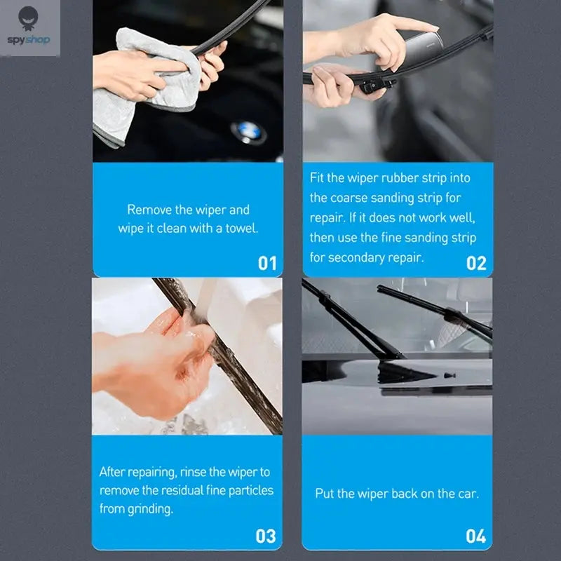 Baseus Car Wiper Blade Repair Universal Auto Windshield Wiper Refurbish Tool Car Windshield Wiper Blade Repair Kit Accessories 