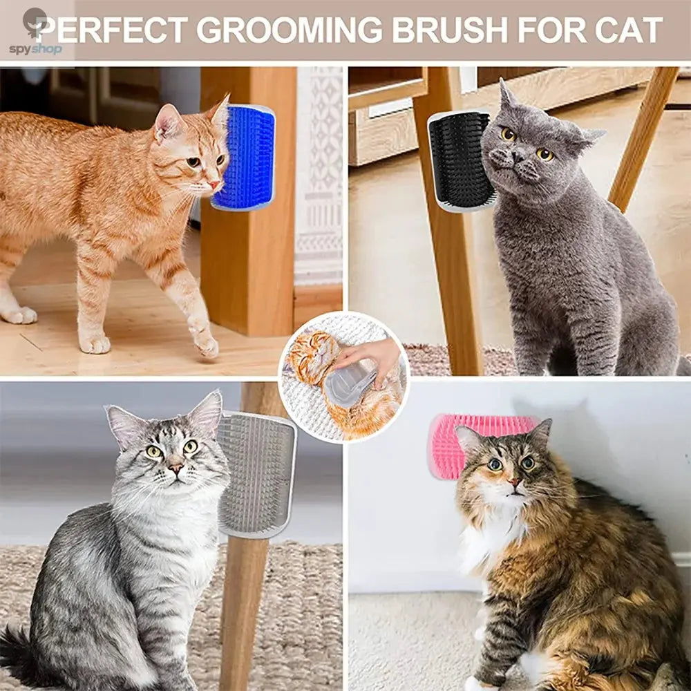 Best-selling Item Massager for Cats PP Material Pets Goods Brush Remove Hair Comb Grooming Table Dogs Care Royal Spy-shop.com