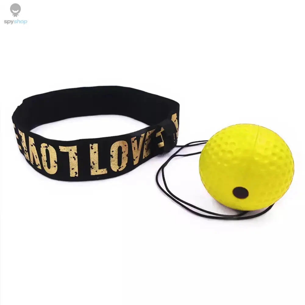 Boxing Reflex Speed Punch Ball Boxing Rubber Balls for Agility Reaction Training with Sweatband Fitness Equipments Accessories Spy-shop.com