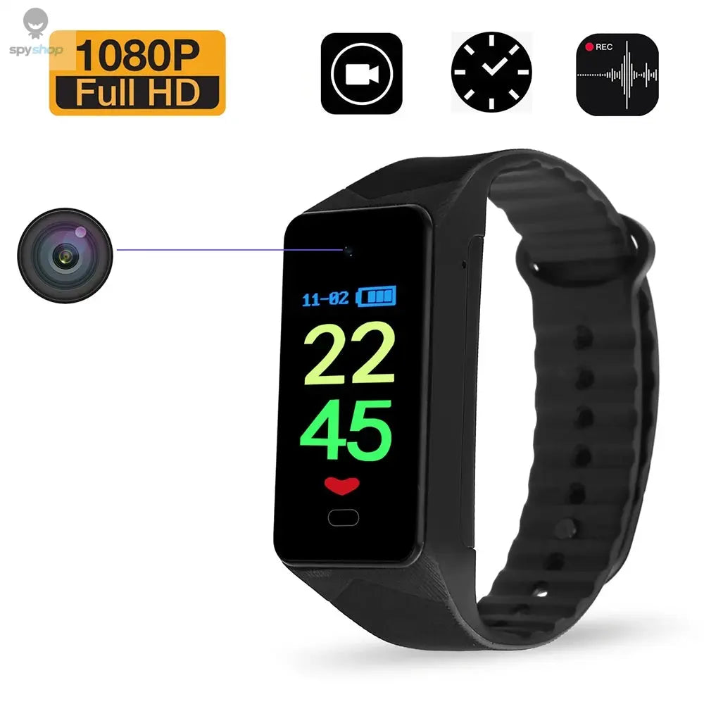 Bracelet Camera Recorder Watch Recorder Watch HD Noise Reduction Voice Activated Wristband Camera Recorder Bracelet for Meeting 