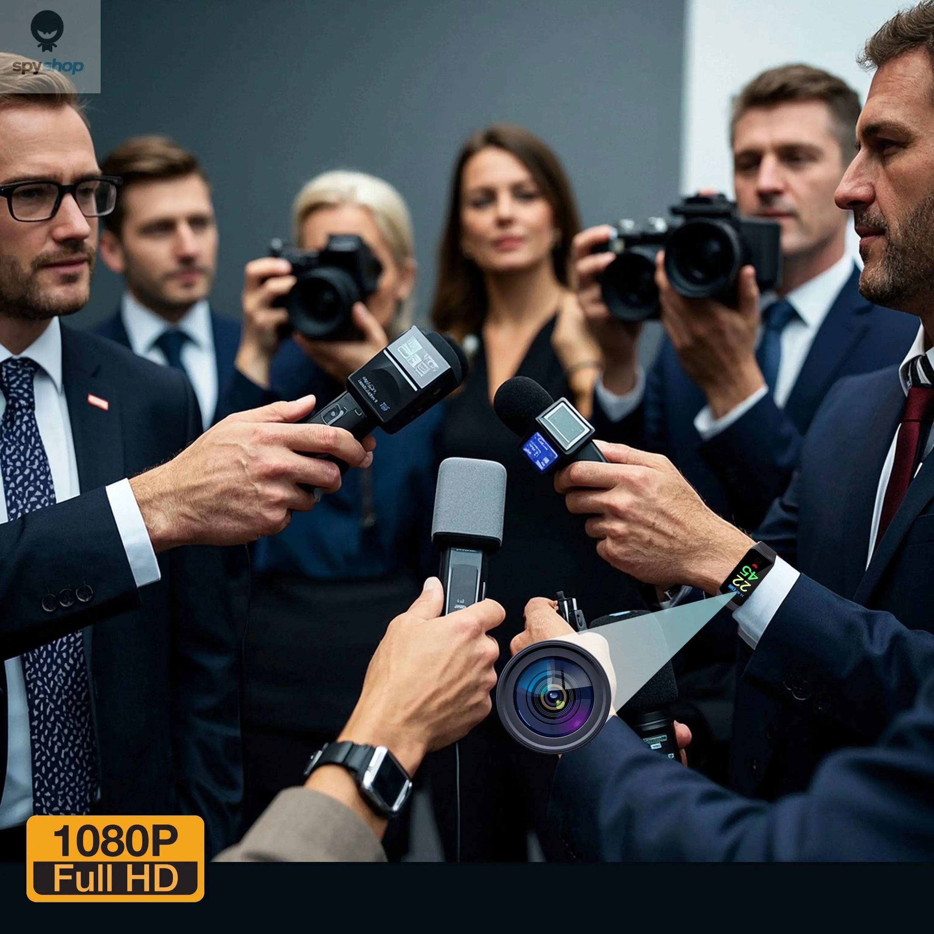 Bracelet Camera Recorder Watch Recorder Watch HD Noise Reduction Voice Activated Wristband Camera Recorder Bracelet for Meeting 