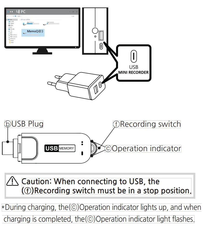 USB Voice Recorder Discreet Audio Recording with Advanced Sound Detection Spy-shop.com