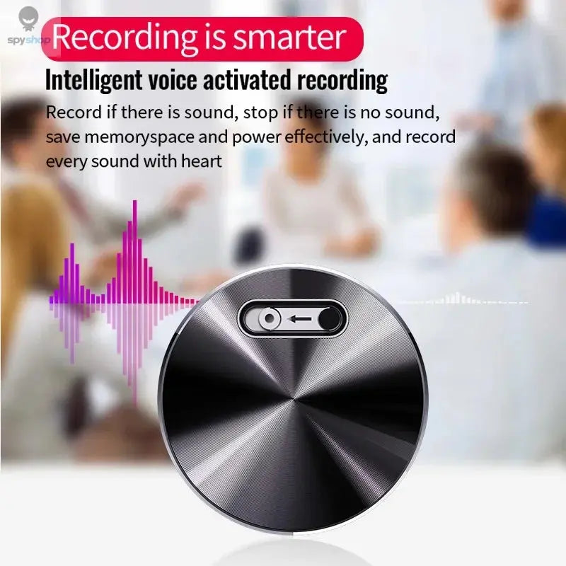 Built-in Magnet Mini Voice Activated Recorder Small Digital Audio Recording Device Sound Dictaphone STTWUNAKE Spy-shop.com