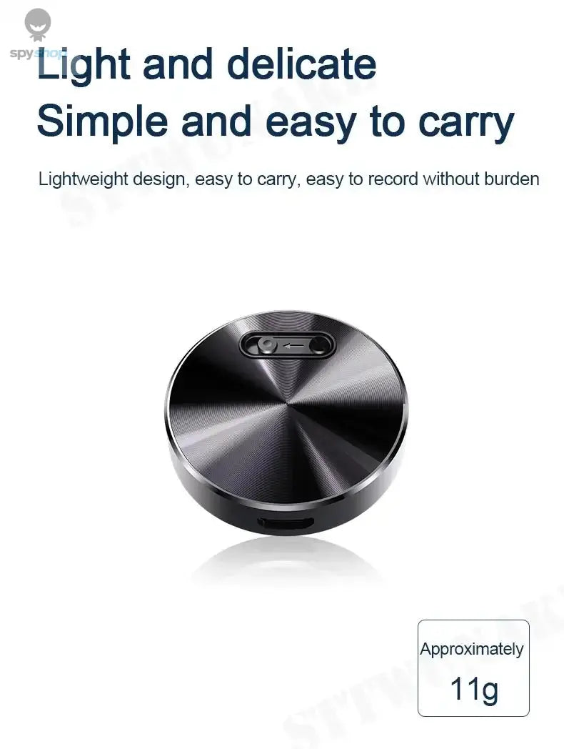 Built-in Magnet Mini Voice Activated Recorder Small Digital Audio Recording Device Sound Dictaphone STTWUNAKE Spy-shop.com