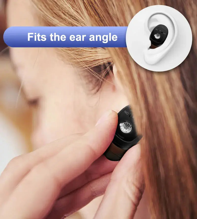 CIC Hearing Aid Rechargeable High Power Sound Amplifier Digital Hearing Aids Invisible Waterproof Earphone For Deafness audifono Spy-shop.com