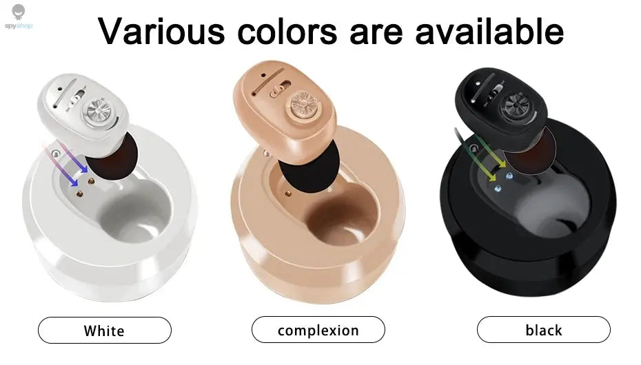 CIC Hearing Aid Rechargeable High Power Sound Amplifier Digital Hearing Aids Invisible Waterproof Earphone For Deafness audifono Spy-shop.com