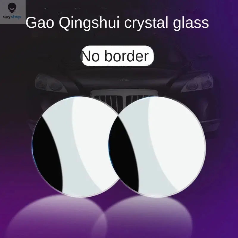 Car Blind Spot Rear View Mirror Wide Angle 360 Degree Adjustable Small Round Mirror Car Reverse Auxiliary Rearview Convex Mirror 