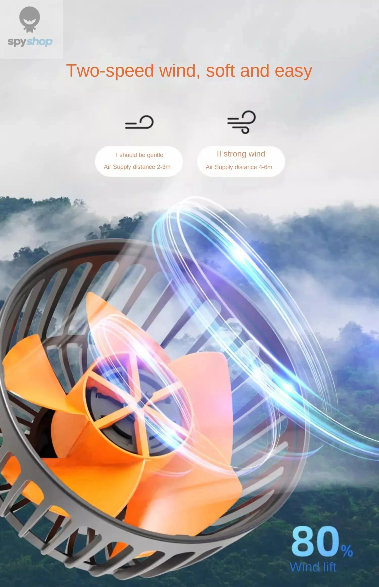 Car Fan 360° Adjustable 3 Head Air Fan Automotive Electric Fan USB/12V/24V Fan 2 Speeds Car Silent Fan For Home Desk Office&Car 