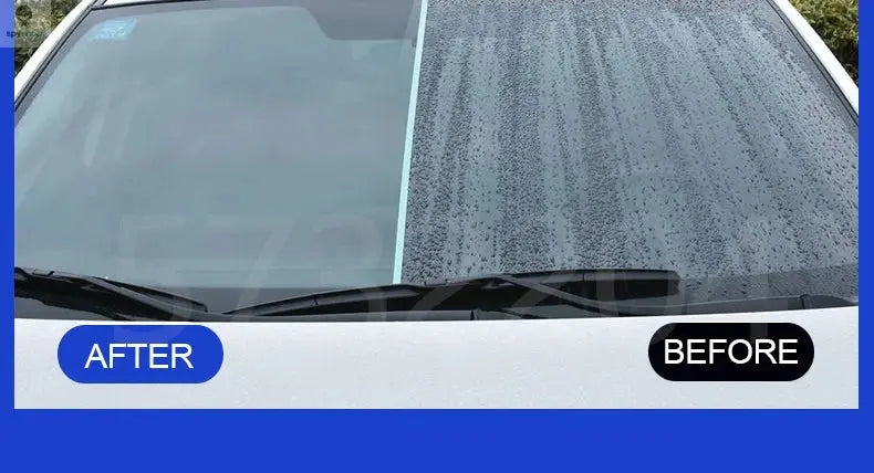Car Glass Anti-rain Water Spray Repellent Nano Coating Hydrophobic Waterproof Agent Oil Film Removing  Auto Glass Film Agent 