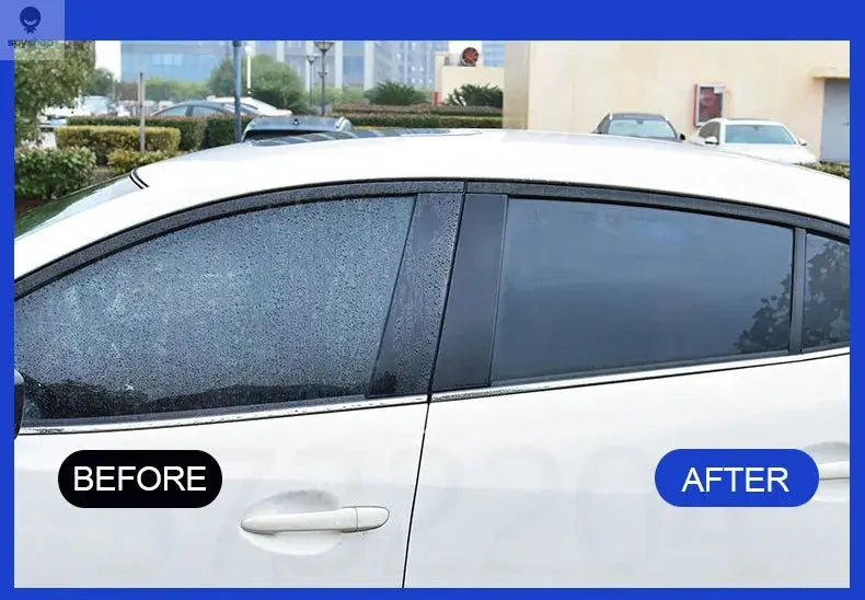 Car Glass Anti-rain Water Spray Repellent Nano Coating Hydrophobic Waterproof Agent Oil Film Removing  Auto Glass Film Agent 