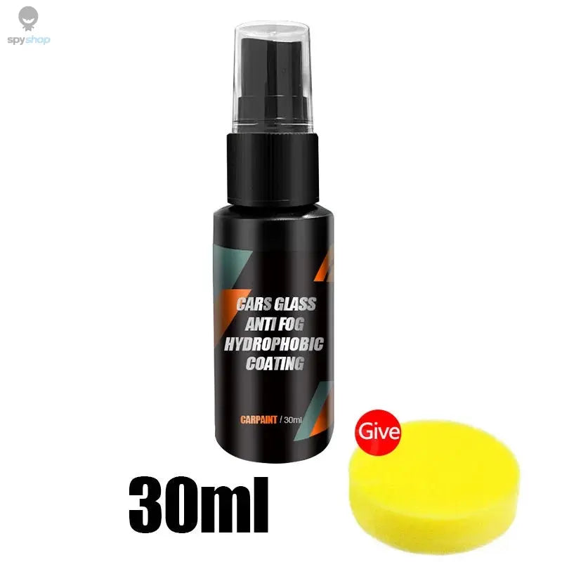 Car Glass Anti-rain Water Spray Repellent Nano Coating Hydrophobic Waterproof Agent Oil Film Removing  Auto Glass Film Agent 