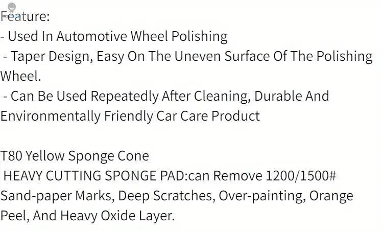 Car Hub Polishing Sponge Grinding Head In The Net Dead Angle Polishing Sponge Wheel Metal Plastic Grinding Conical Sponge 