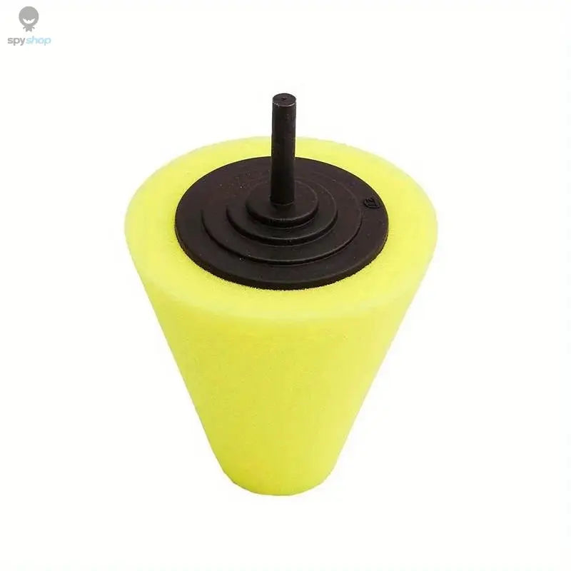 Car Hub Polishing Sponge Grinding Head In The Net Dead Angle Polishing Sponge Wheel Metal Plastic Grinding Conical Sponge 