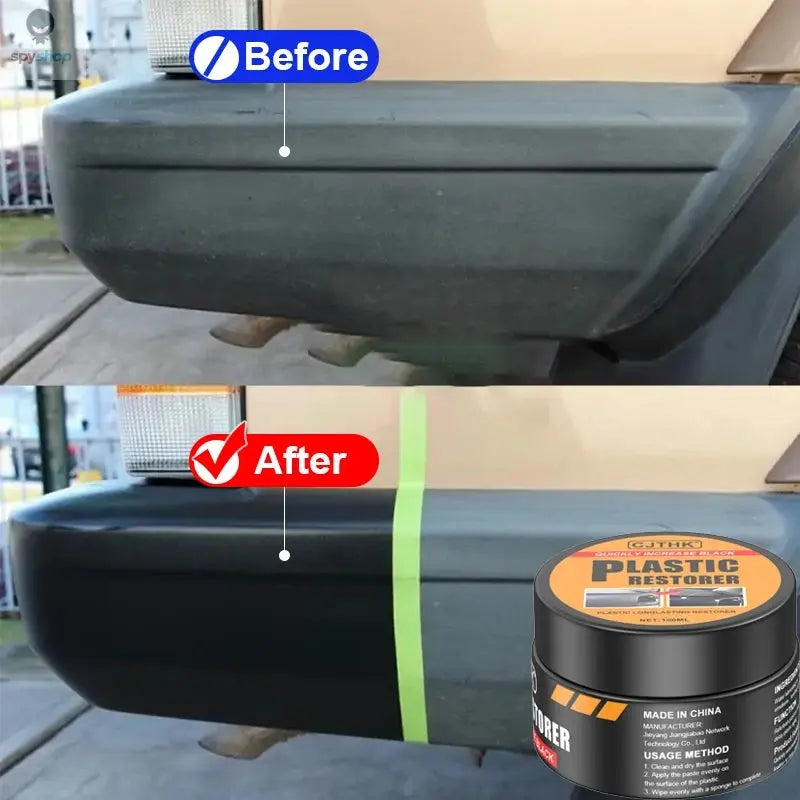 Car Plastic Restorer Back To Black Gloss Auto Interior Leather & Panel Renewal Wax Coating Agent Auto Polish And Repair Coating 