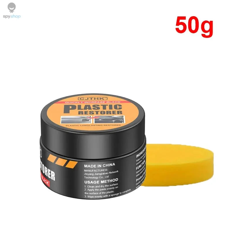 Car Plastic Restorer Back To Black Gloss Auto Interior Leather & Panel Renewal Wax Coating Agent Auto Polish And Repair Coating 