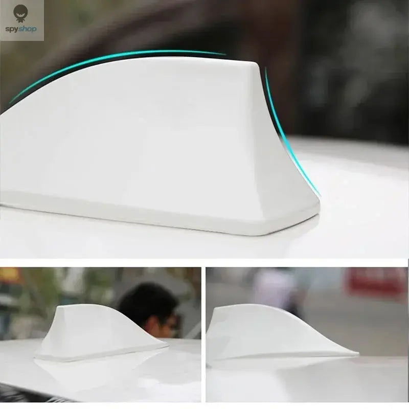 Car Radio Shark Fin Car Shark Antenna Radio FM Signal Design for All Automobiles Aerials Auto Exterior Styling Replacement Parts 