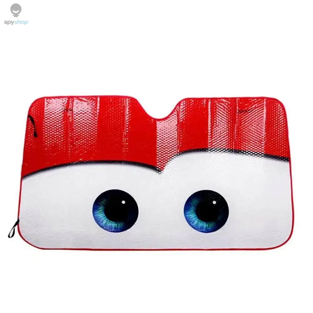 Car Solar Protection 4 Colors Eyes Heated Windshield Sunshade Car Window Windscreen Cover Sun Shade Auto Sun Visor Car-covers 