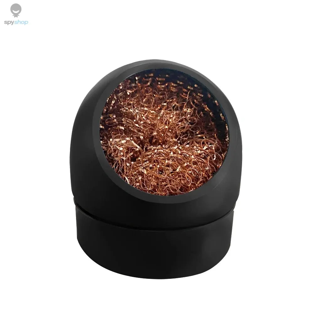 Cleaning Ball Desoldering Soldering Iron Mesh Filter Cleaning Nozzle Tip Copper Wire Cleaner Ball Metal Dross Box Clean Ball 