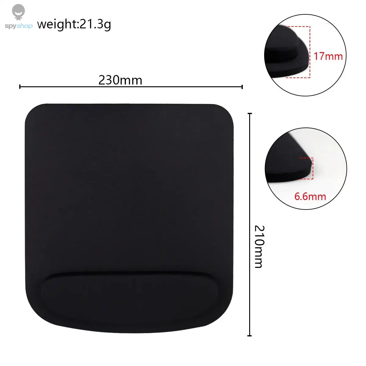 Computer Game Mouse Pad Environmental Eva Ergonomic Mousepad Wrist Pad Solid Color Comfortable Mouse Mats For Office Accessories Spy-shop.com