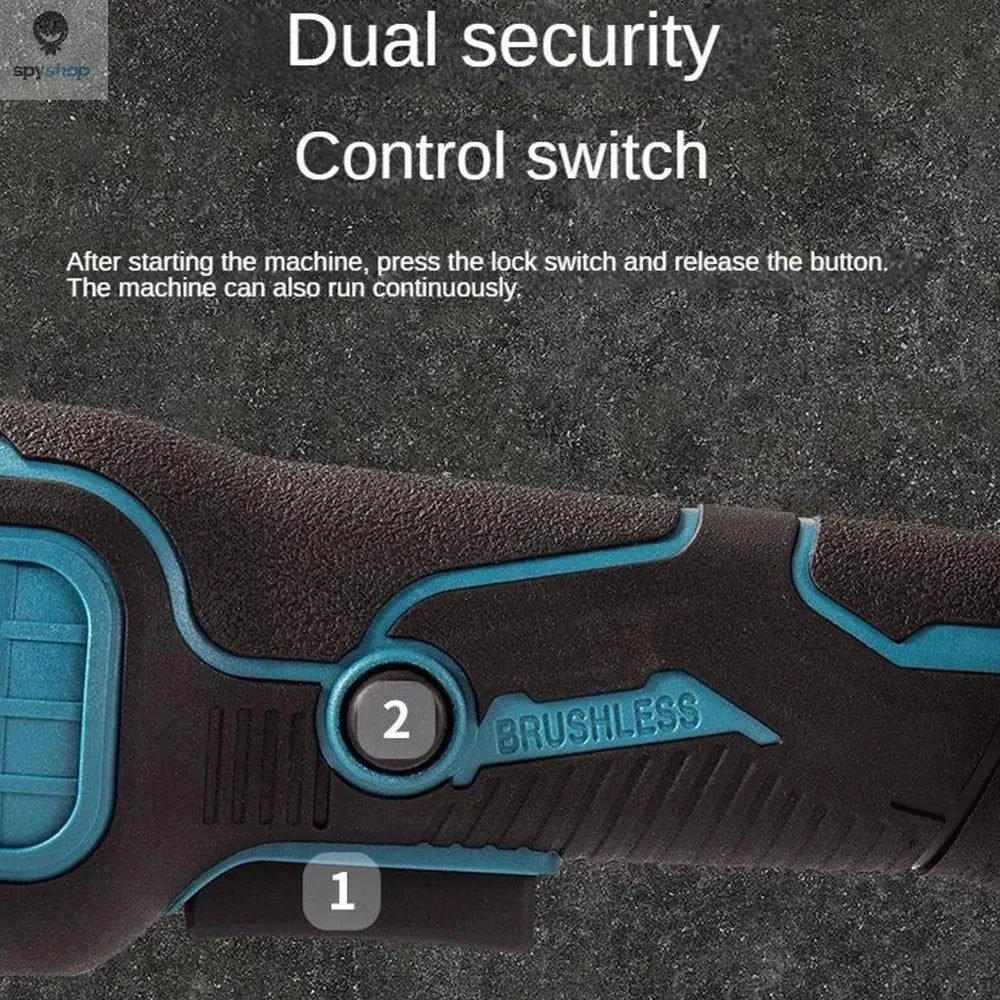 Cordless Angle crane 125mm Brushless Angle Grinder 21V Angle grain Flap Sander for baking and Sanding 