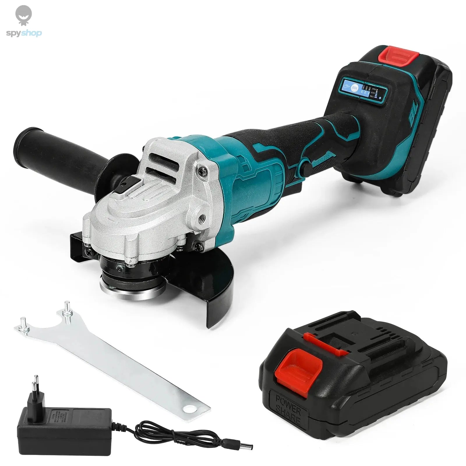 Cordless Angle crane 125mm Brushless Angle Grinder 21V Angle grain Flap Sander for baking and Sanding 