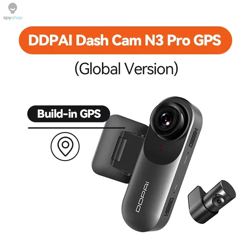 DDPAI Mola N3 Pro Dash Camera Driving Vehicle Cam Wifi Smart Connect Car Recorder 2.5K Car DVR Dash Camera Spy-shop.com