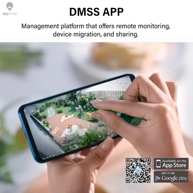 Dahua 4MP 5MP 8MP Bullet IP Camera Outdoor Mini PoE Security Monitor Human Detection With Mic HFW2441S-S HFW2541S-S HFW2841S-S Spy-shop.com