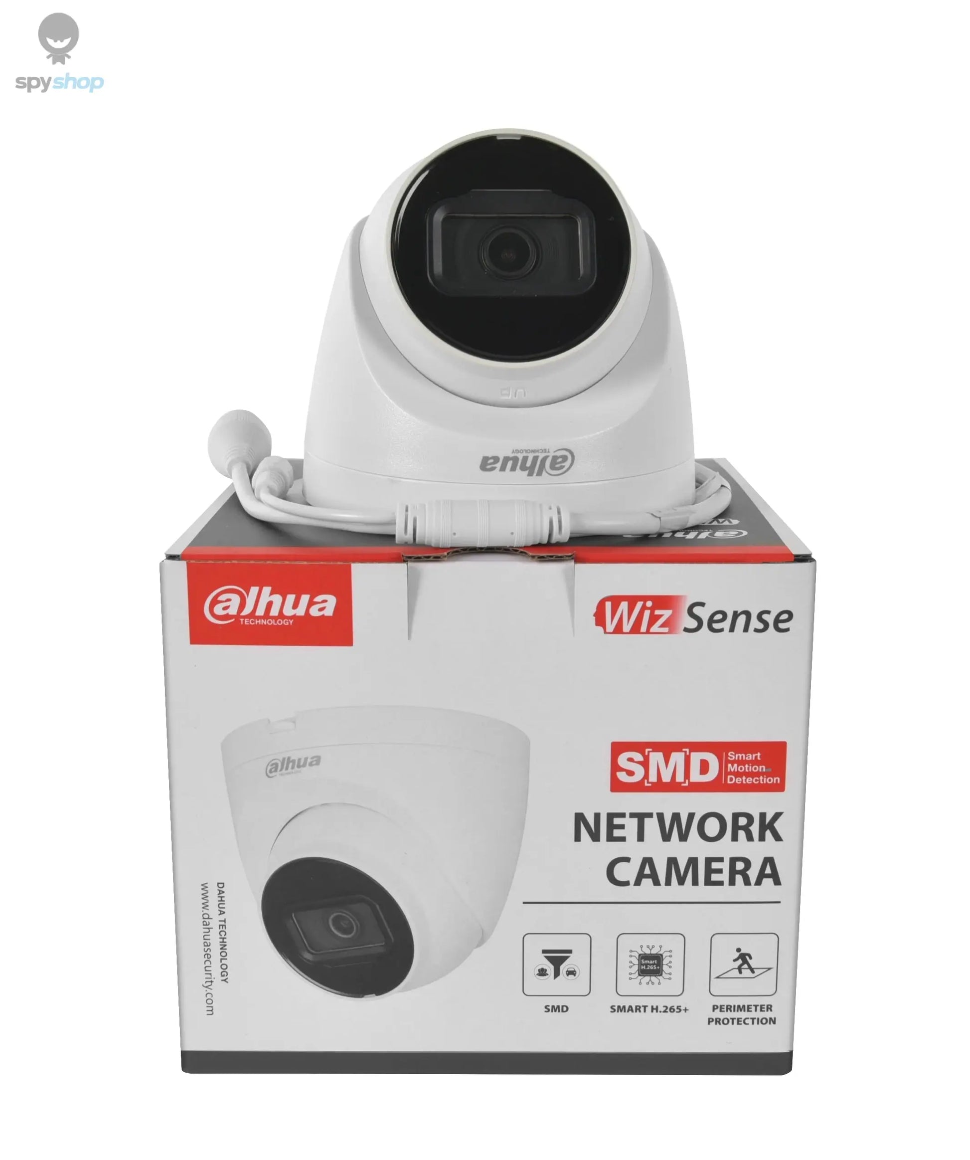 Dahua 8MP Camera 4K IR PoE IPC-HDW2841T-S 4MP IPC-HDW2441T-S Build-in Mic SD Card Slot Vehicle Human Detection WizSense Spy-shop.com
