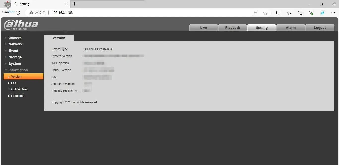 Dahua IPC-HFW2831S-S-S2 8MP POE IP67 IR30M P2P  Starlight & IPC-HFW2841S-S built in MIC SMD Plus WizSense Bullet IP Camera Spy-shop.com