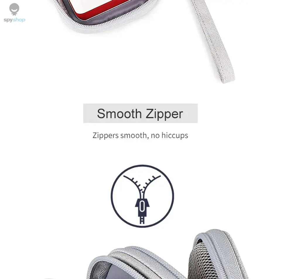 Data Cable Storage Bag Waterproof Portable Carry Case  Storage Bag Travel Organizer Bag for Cable Cord USB Charger Spy-shop.com