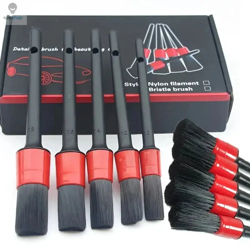 Detailing Brush Set Car Brushes Car Detailing Brush For Car Cleaning Detailing Brush Dashboard Air Outlet Wheel Brushes 