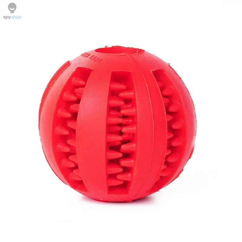 Dog Toy Ball, Nontoxic Bite Resistant Toy Ball for Pet Dogs Puppy Cat, Dog Pet Food Treat Feeder Chew Tooth Cleaning Ball 