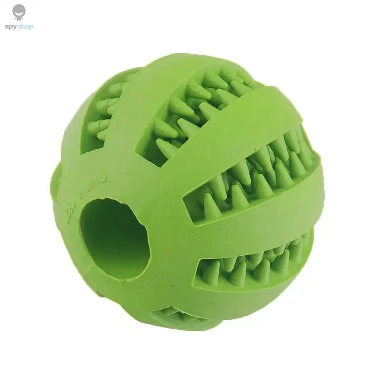 Dog Toy Ball, Nontoxic Bite Resistant Toy Ball for Pet Dogs Puppy Cat, Dog Pet Food Treat Feeder Chew Tooth Cleaning Ball 