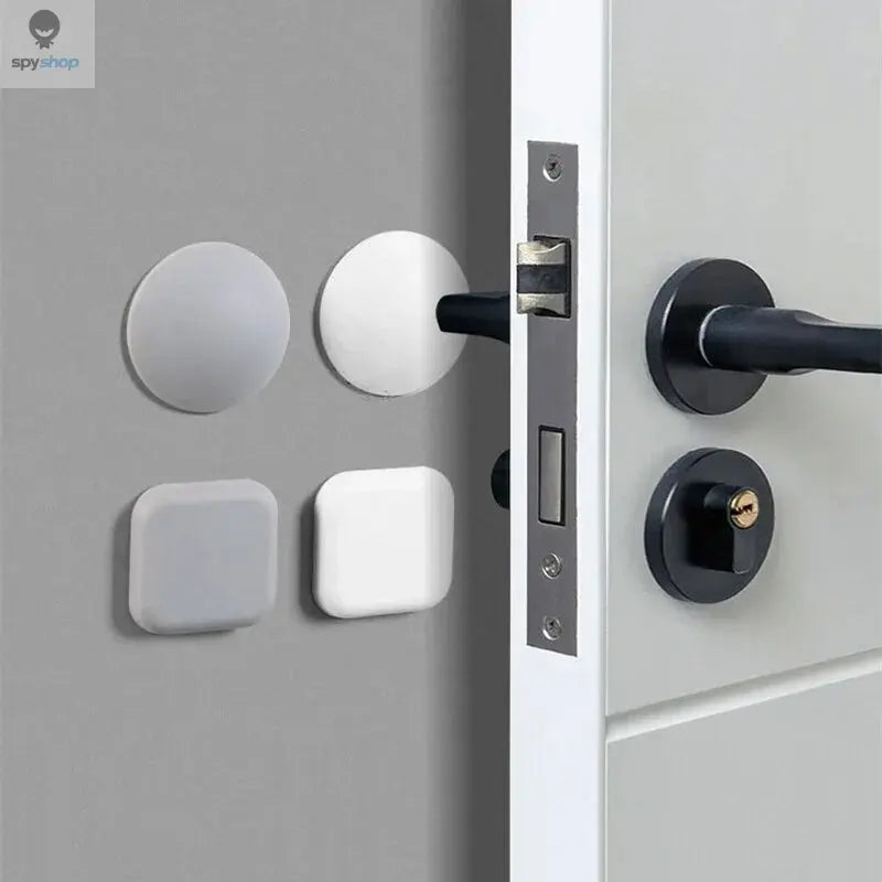Door Stopper Silicone Handle Bumpers Self Adhesive Mute Anti-Shock Protection Porte Pad Home Improvement Wall Protector Pad Spy-shop.com