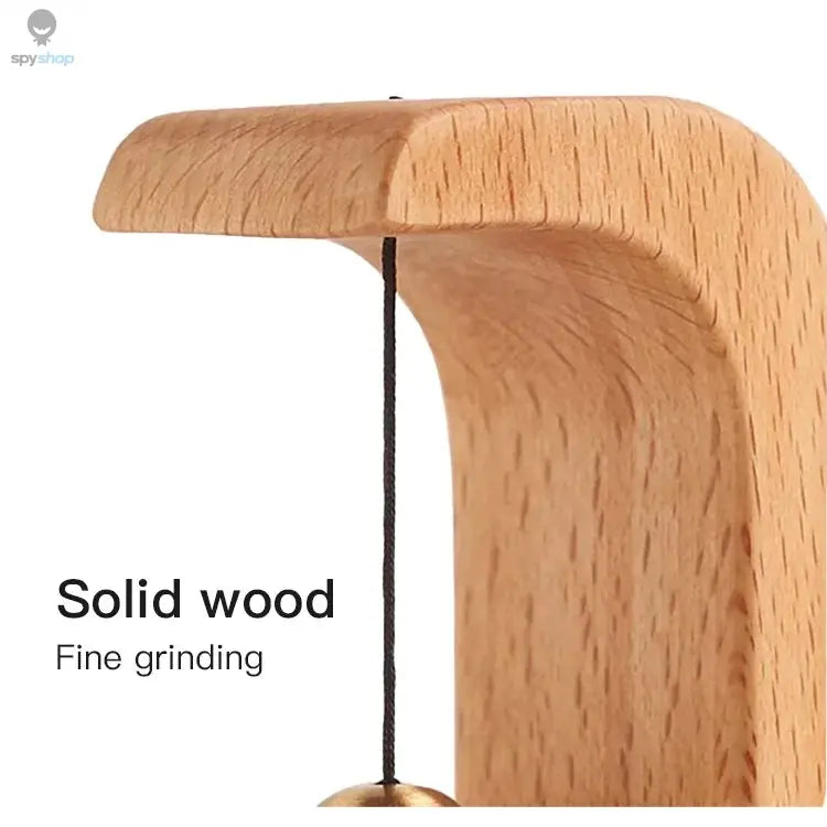 Dopamine Wind-bell Magnetic Inhalation Home Wind-bell Beech Car Into The Door To Remind The Bell Copper Bell Walnut Copper Ornam Spy-shop.com