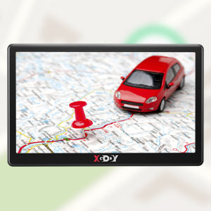 7-Inch GPS Navigation for Cars, Trucks and Buses with Europe Maps