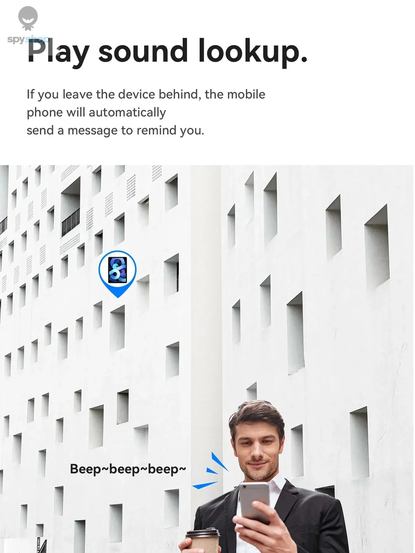 E91 Airtag Bluetooth GPS Smart Trackers Finder intelligent positioning Pet Dog Car key Wallet anti-lost device Find my Spy-shop.com